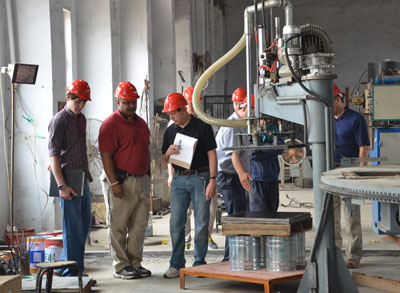 美國(guó)客戶(hù)來(lái)廠考察